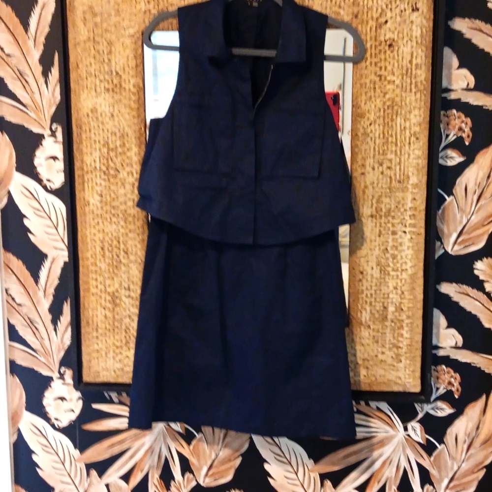 Navy Blue theory Dress